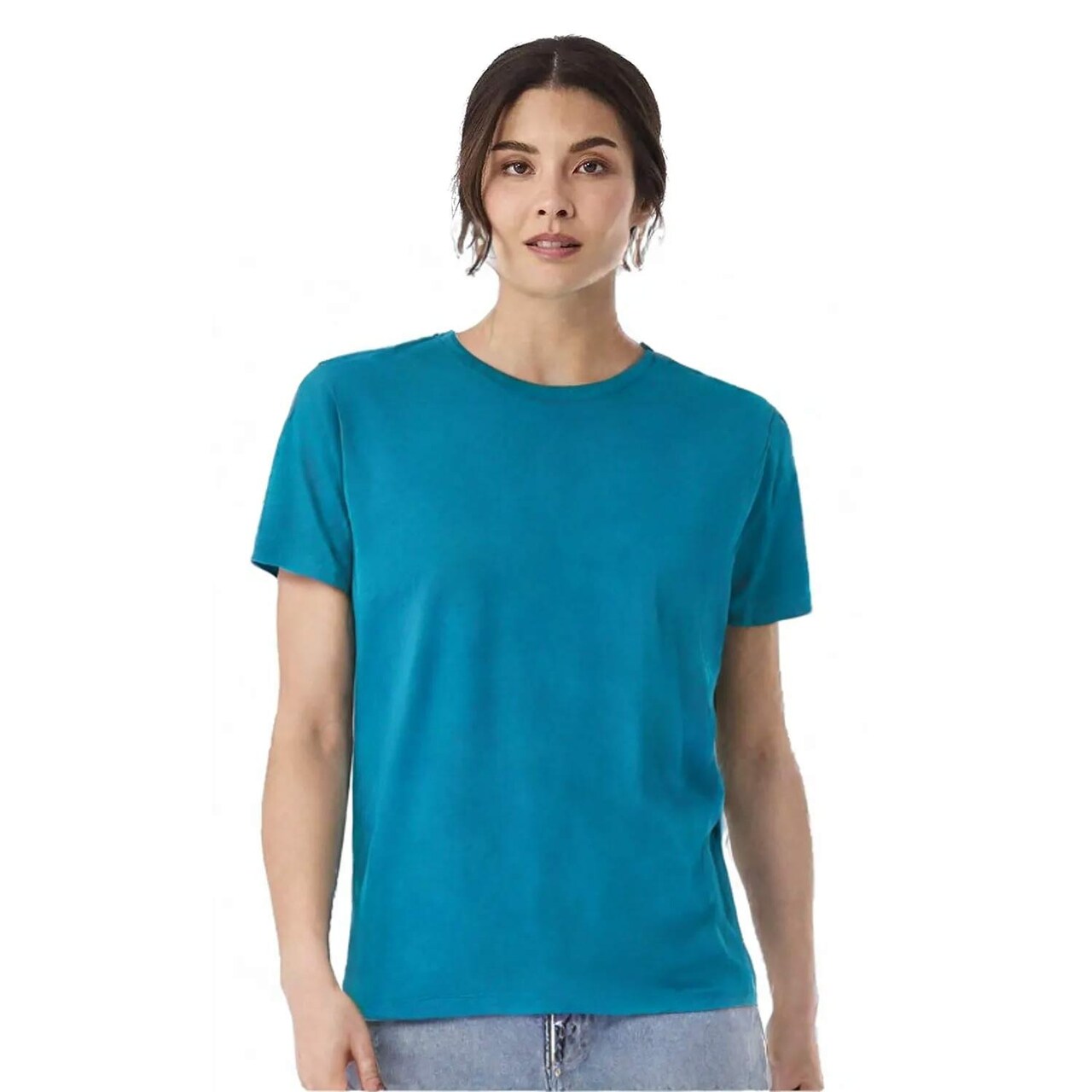 BELLA + CANVAS Lightweight Crewneck Short Sleeve Jersey T-Shirt for Everyday Basics & Casual Layering Tee